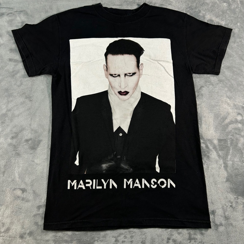 Marilyn Manson North‎ American Summer Tour 2016 Black T Shirt Size